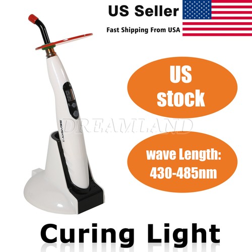 USA Dental Curing Light Resin Cure Lamp LED Wireless Cordless Hygienic LED.B/LV3 - Picture 6 of 17