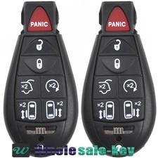 2 New 7btn Replacement Key Fob Keyless Entry Remote Beeper Transmitter For Fobik 2 New 7btn Replacement Key Fob Keyless Entry Remote Beeper Transmitter For Fobik