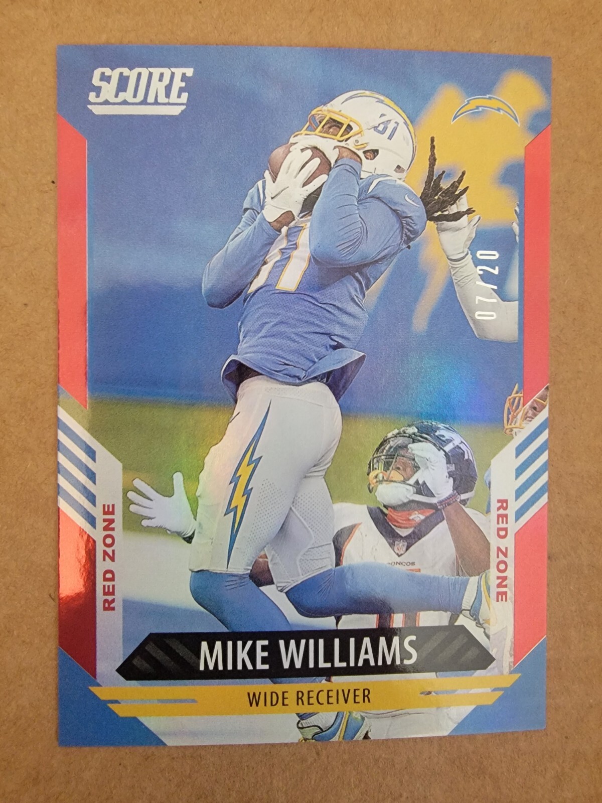 2021 Score - Red Zone #237 Mike Williams /20