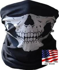 Lot of 4 Urban Source COD Black Skull Mask Motorcycle Open Helmet Half dot Offer