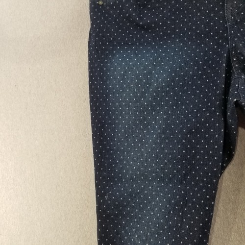 Wisdom Wit Jeans Women's Size 20W Elastic Waist Poka Dot Skinny - Picture 4 of 19