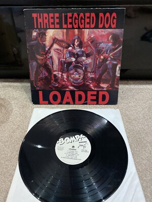 Three Legged Dog - Loaded. LP Vinyl Record - Rare Rock. U.S.A. Pressing