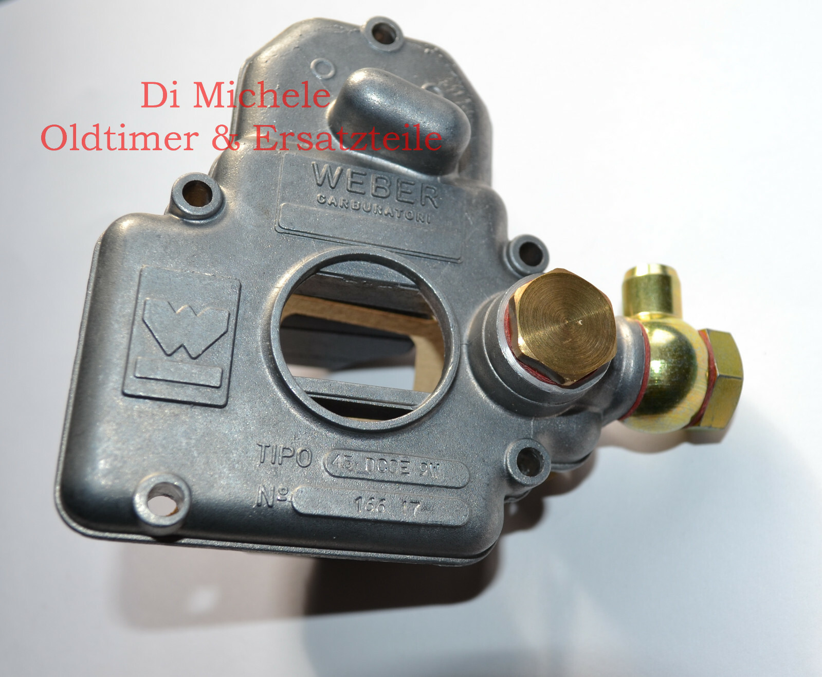 45 DCOE 9W Weber Carburetor Carburetor Cover New, Top Cover B. 9660