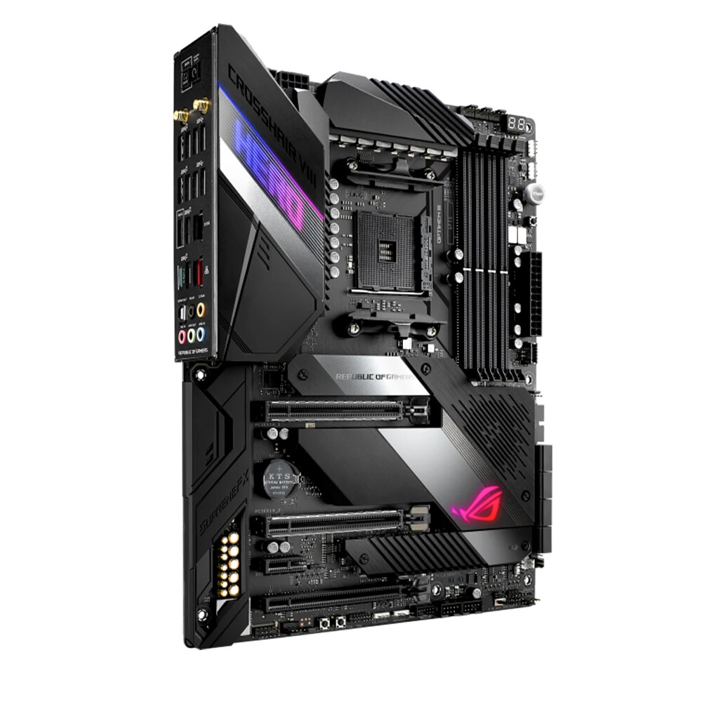 ASUS AMD X570 Motherboard ROG CROSSHAIR VIII HERO (WI-FI) Support