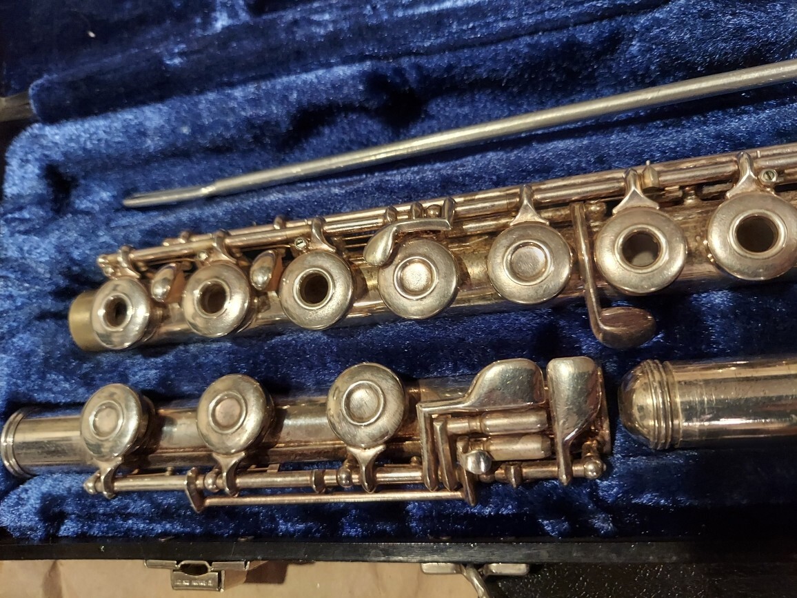 Livegym.1025　Crampon EVETTESCHAEFFER Evette Buffet Crampon L12B Open-Hole B-Foot Flute, Very Good