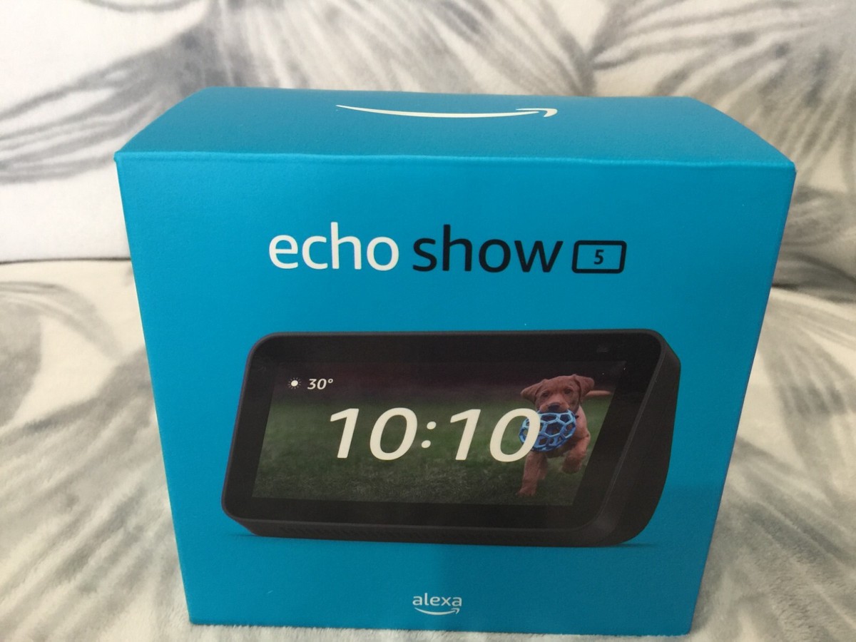 Echo Show 5 (2Nd Gen) Charcoal New 840080503356| eBay
