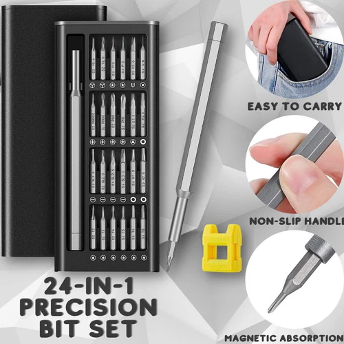 25-in-1 Small Precision Screwdriver Set Professional Magnetic Mini Repair Tool - Picture 1 of 13