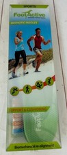FootActive SPORTS Orthotic Insoles Size Support & Cushioning Select size