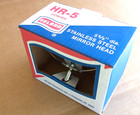 DELBAR NOS HR-5 Convex 5 5/8" Dia. Stainless Steel Mirror Head OEM Made in USA