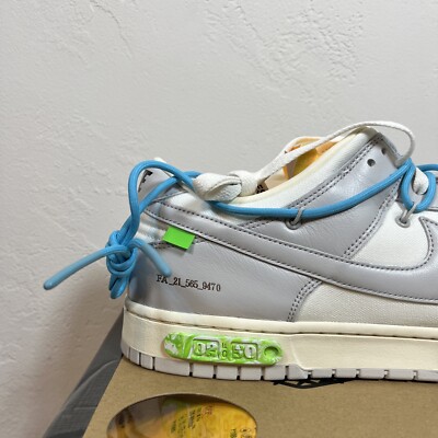 Nike Dunk Low Off-White Lot 2 Size 15 *Brand New* Nike Dunk Low Off-White Lot 2 Men main image 4