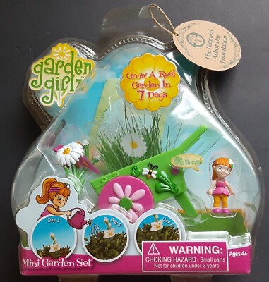 Mini Garden Girlz Set Lilly Bloom Grows in 7 Days National Arbor Day Foundation