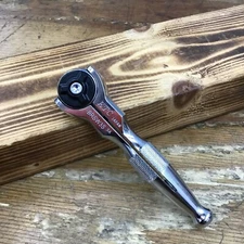 KTC Kyoto Machine Tool 9.5sq. short swivel ratchet handle BRSW3S Variable angle