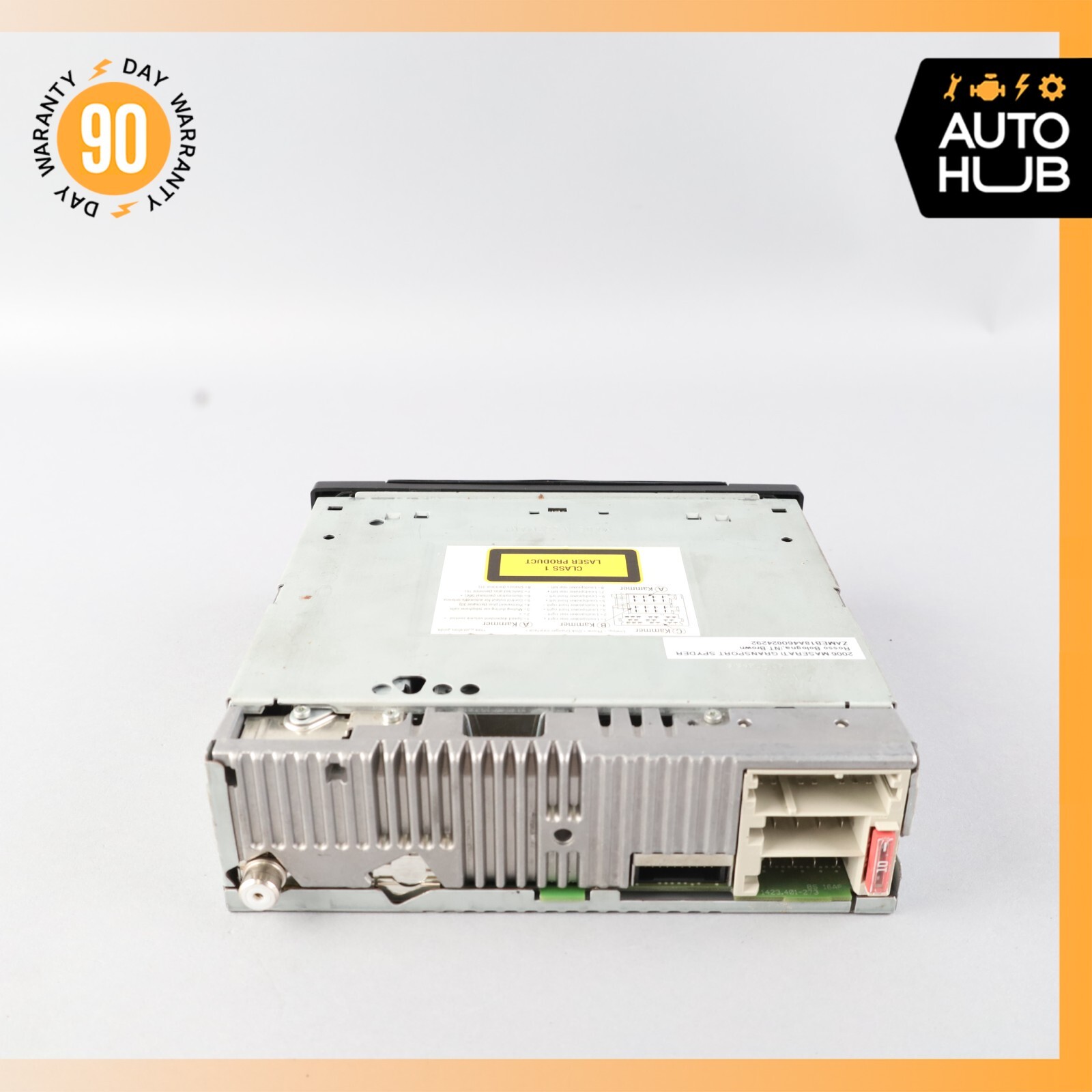 05-07 Maserati GranSport M138 Radio Head Infotainment Becker 021894 OEM 46k