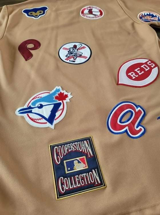 Majestic Cooperstown Collection Teams Authentic Stitched Logo