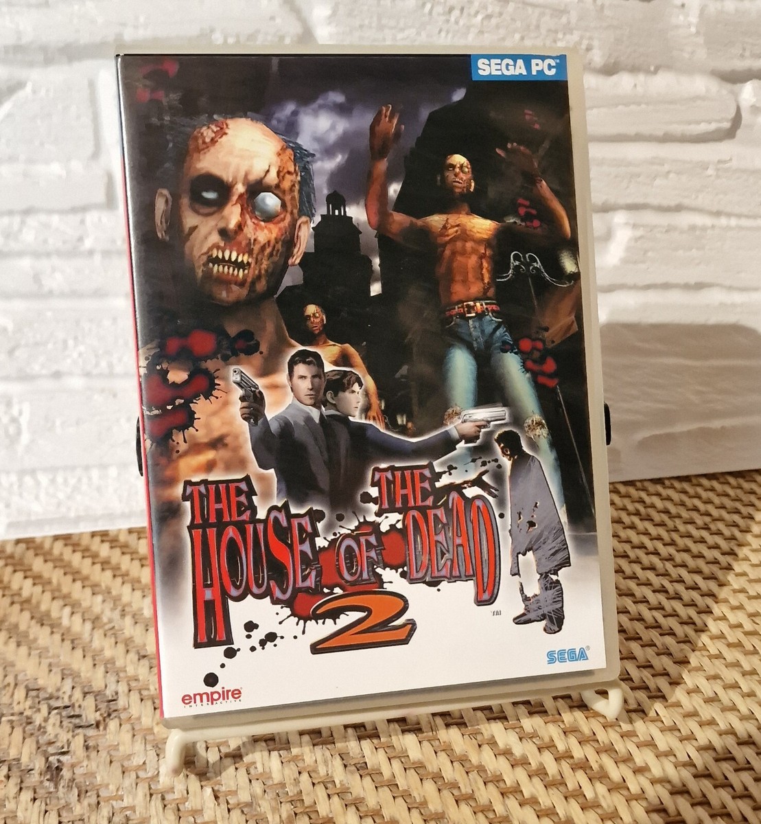 The House of the Dead 2 - Vintage Sega PC Game 1998 - Super Rare