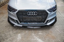 🔥FRONT SPOILER🔥BLADE UNDER BUMPER for🅰️UDi A3 A4 RS4 A5 A6 C6 A7 A8 8V 8P