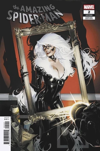 Amazing Spider-Man Comic 2 First Print Cover C Black Cat Variant 2025 Marvel