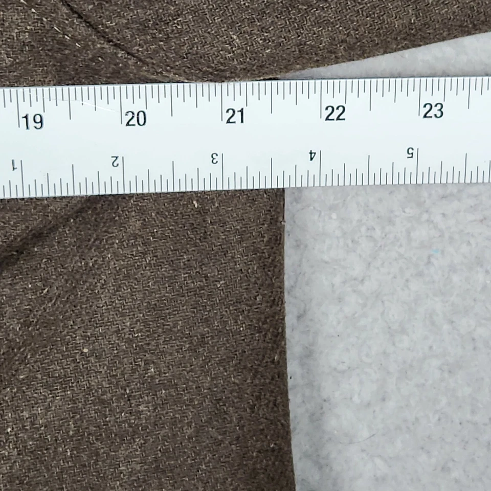 Abrigo TOPMAN Para Hombre Pequeño Verde Parka Cremallera Completa Con Capucha Botón a Presión Bolsillos Lana Foto 3 de 4