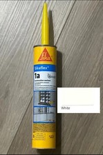  1 Sikaflex 1a Polyurethane Construction Sealant Caulk, White, In Date