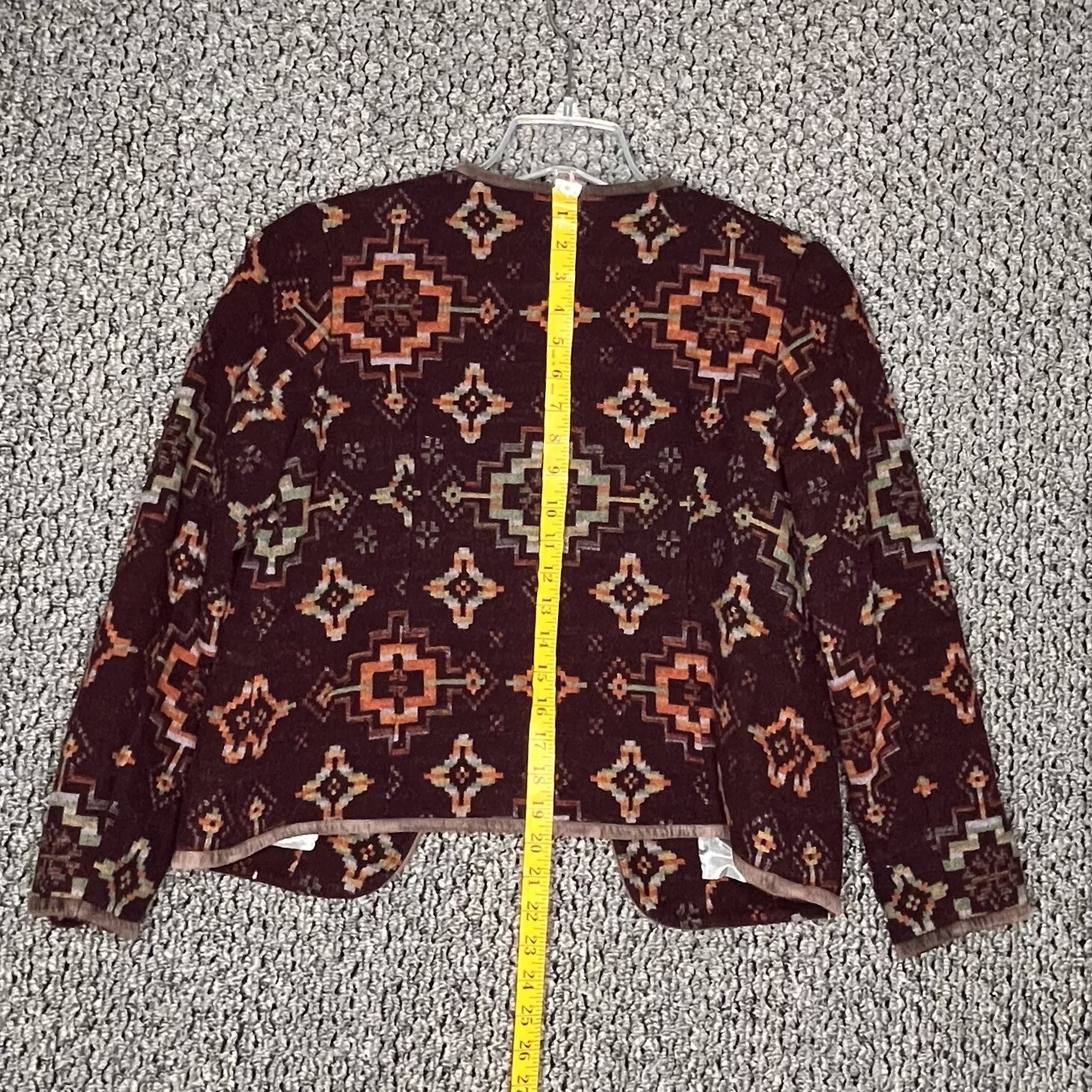 Womens Sz M. Pendleton Virgin Wool Jacket Suede T… - image 3