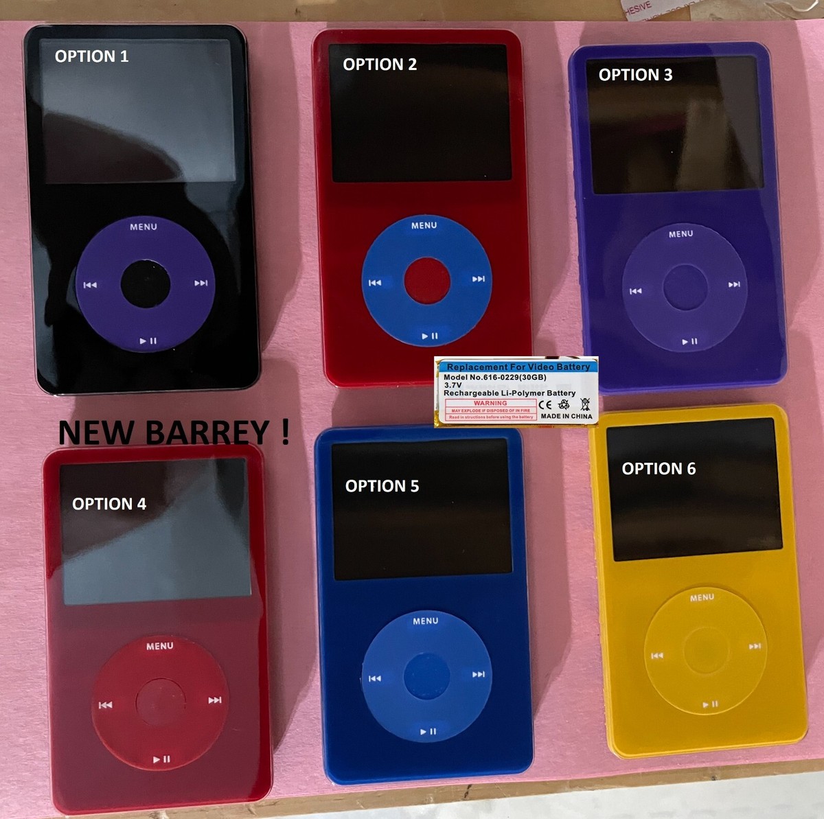 Ipod classic video 5th 5.5 30gb 60gb (64gb-128SSD) - 80gb