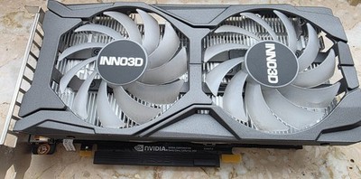 Inno3D NVIDIA GeForce GTX 1660 Twin X2  DVI-Dp HDMI GDDR6 6 GB
