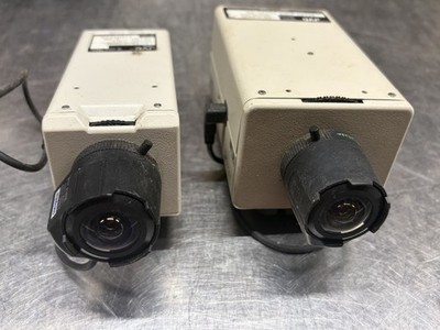 Jvc tk-c720U Tk-c400U color video camera UNTESTED - 2 Cameras - Free Ship