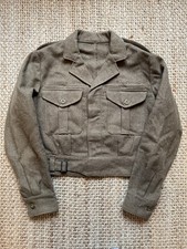 Original Post WW2 1951 British Army Battledress Blouse 1949 Pattern. Size 11