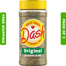 Mrs. Dash Original Seasoning Blend 10 oz Bottles Pack of 3 Salt-Free Spice Mix