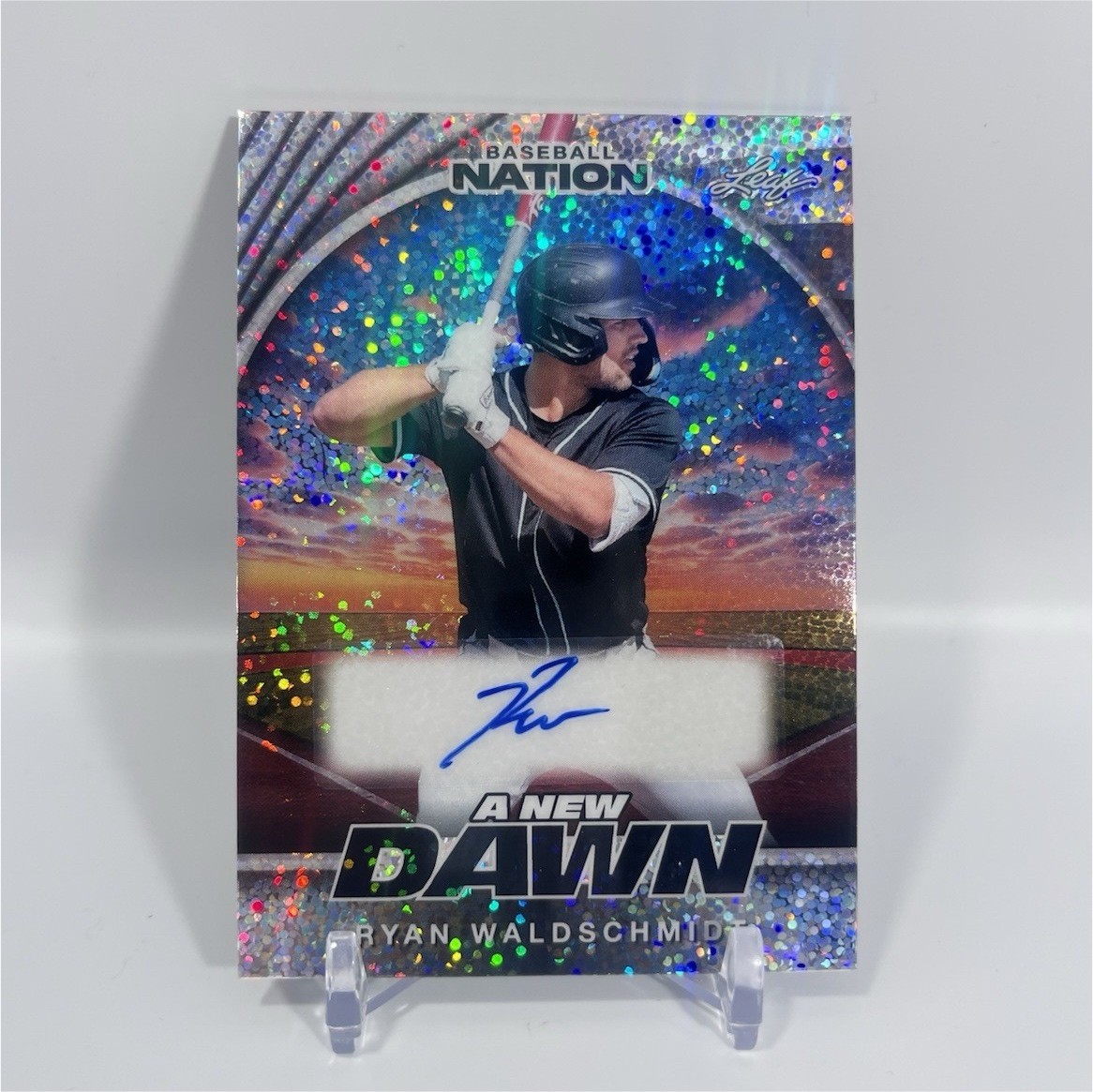 Ryan Waldschmidt Leaf 2025 Baseball Nation A New Dawn Auto NA-RW1 /15 DBacks