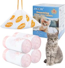 Cat Litter Bags for Automatic Litter Box Liners Compatible with MeoW