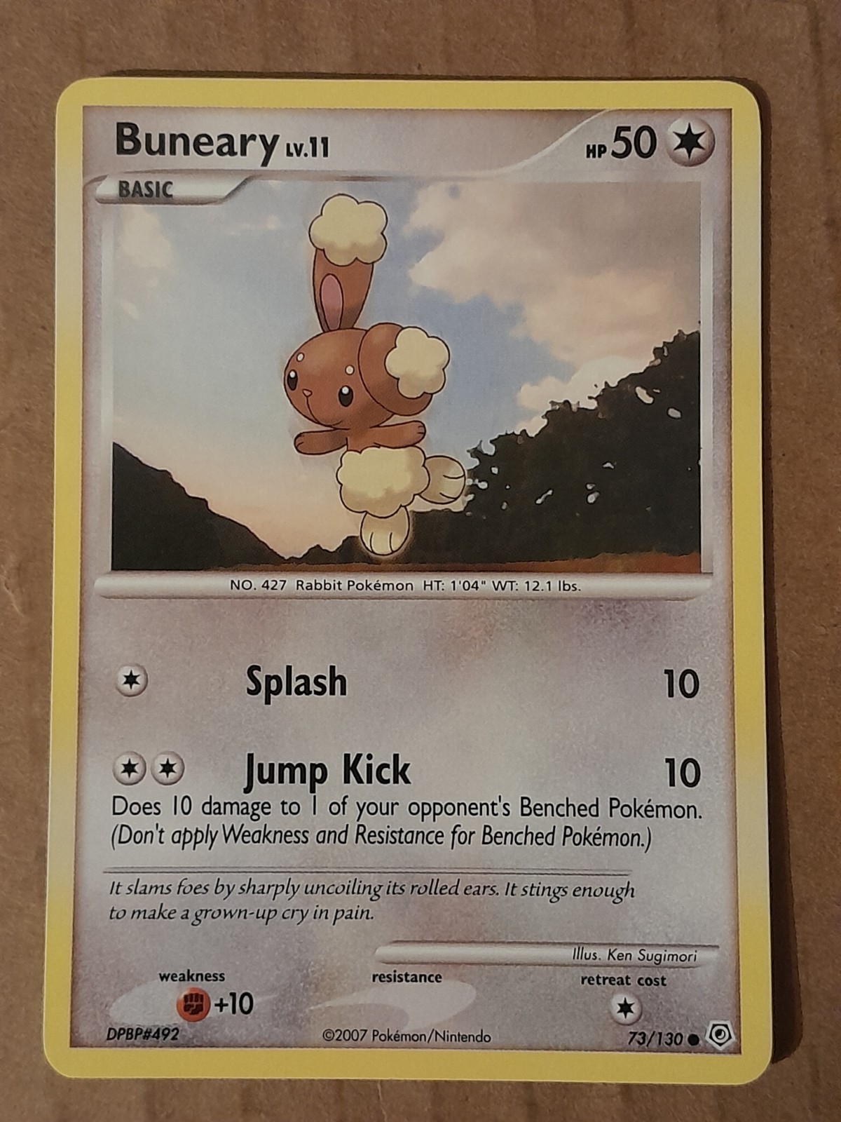 Pokemon Buneary 73/130 Diamond & Pearl NM See Pictures