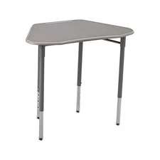 Learniture Hex Collaborative Desk,31" W x 21" D, Gray, LNT-INM1033GS-SO (Pack...