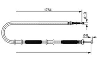 Bosch Seilzug, Feststellbremse 1 987 482 587