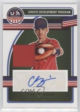 2023 Panini USA Baseball Stars & Stripes Materials Caden Borcherding Auto 4z8