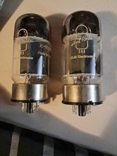 NEW - PAIR Svetlana Vacuum Tubes 6550C NOS - Amplitrex tested /matched