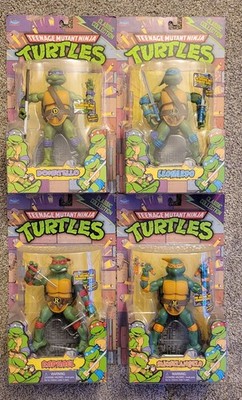 2012 Playmates Ninja Turtles (1988) Classic Collection Set of 4 6'' Figures TMNT