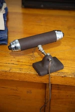 Vintage Industrial Light Drafting table Lamp Desk task shop antique piano brown