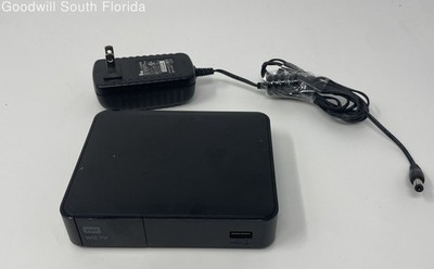 Western Digital C3H Black Portable WD TV Live Streaming Media Player Not Tested