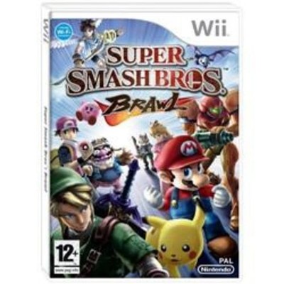 Super Smash Bros Brawl (Nintendo Wii) *OHNE BOX*OHNE ANLEITUNG*