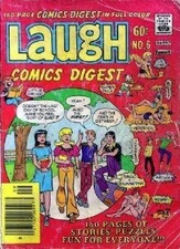 Laugh Digest Magazine #6 FN; Archie | September 1976 Bikini Cover - w/Bag+Board