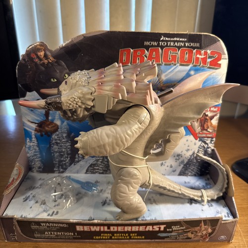 How To Train Your Dragon 2 - Bewilderbeast Final Battle Figure Set - New - Picture 2 of 11