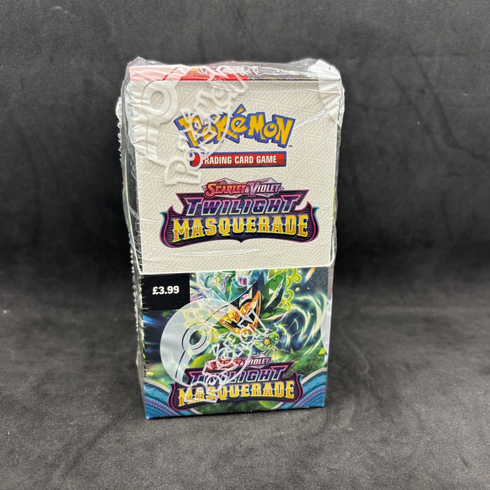 Pokemon TCG - x1 Twilight Masquerade Half Booster Box (18 Packs) - New/Sealed