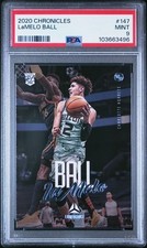 2020-21 Panini Chronicles #147 Lamelo Ball RC Hornets graded PSA 9 Mint