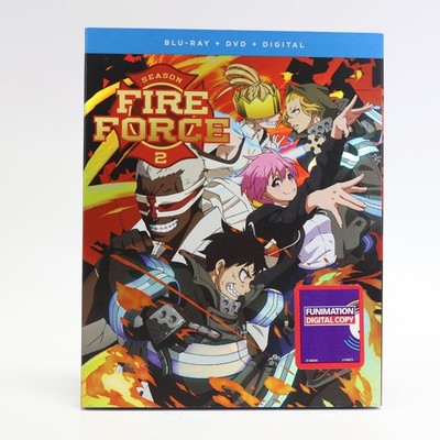 Fire Force: Season 2 Part 1 (Blu-ray, DVD) New Sealed