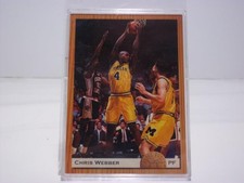 1993 Classic Basketball Chris Webber Michigan Pre Rookie Card Promo. rookie card picture