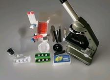 Miniland Microscope Multi-lenses 50 Accessories 12 Insect Slides Children 8yrs