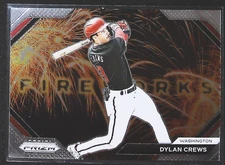 2024 Panini Prizm Dylan Crews Fireworks #14 Washington Nationals