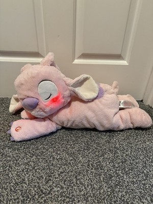 Disney Engel Lilo Stitch schlafend leuchtend weiches Plüschkissen Spielzeugbegleiter sehr guter Zustand