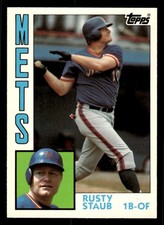 1984 Topps Tiffany Limited Ed. #430 Rusty Staub *Fresh from Box!*